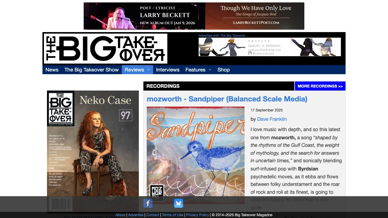 The Big Takeover — mozworth - Sandpiper